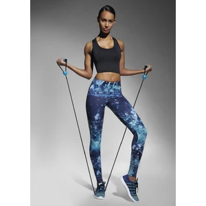 Bas Bleu Leggings LAGUNA elastic with fashionable print