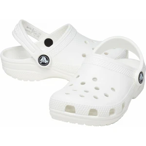 Crocs Kids' Classic Clog T White 27-28