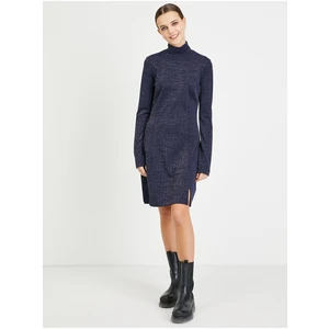 Dark blue sweater dress Guess Lane - Women