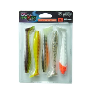 Fox rage gumová nástraha spikey shad mixed colour pack - 9 cm