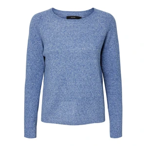 Vero Moda Dámsky sveter VMDOFFY 10201022 Sodalite Blue MELANGE M