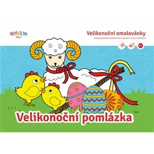 Velikonoční omalovánky - Velikonoční pomlázka