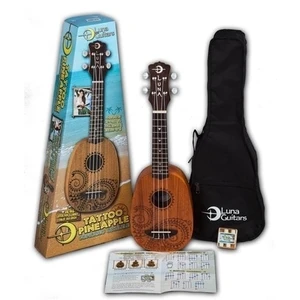 Luna UKE TATTOO Ukelele soprano Hawaiian Tattoo Design