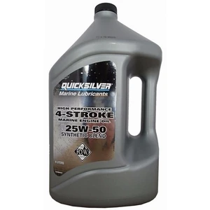 Quicksilver Verado FourStroke Engine Oil Synthetic Blend 25W50 Huile moteur marine