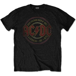 AC/DC T-shirt Est. 1973 Noir L