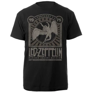 Led Zeppelin Tričko Madison Square Garden 1975 Černá XL