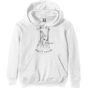 Billie Eilish Felpa con cappuccio Party Favour Bianco L