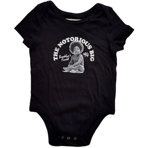 Biggie Smalls Tričko Baby Grow Černá 6 - 9 měs