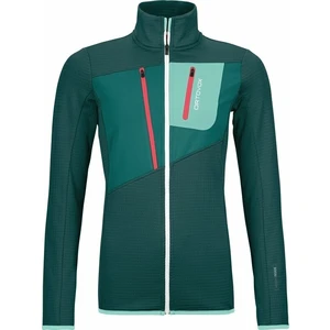 Ortovox Fleece Grid Jacket W Dark Pacific S Felpa outdoor