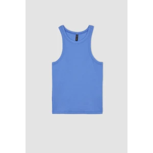 DEFACTO Slim Fit Halter Collar Ribbed Camisole Singlet