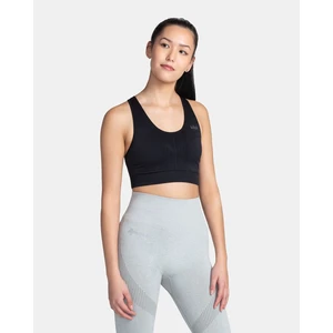 Women's seamless sports bra Kilpi WINIE-W Black