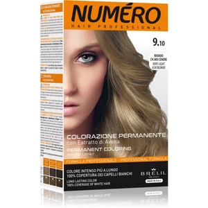 Brelil Numéro Permanent Coloring farba na vlasy odtieň 9.10 Very Light Ash Blonde 125 ml