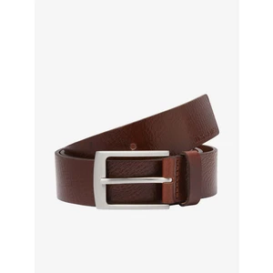 Brown Men's Leather Strap Jack & Jones Stockholm - Mens