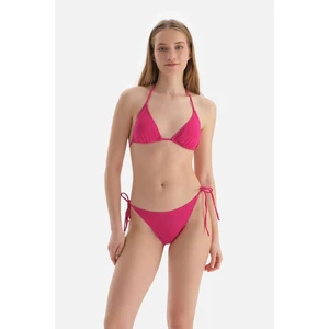 Dagi Fuchsia Triangle Small Bikini Top