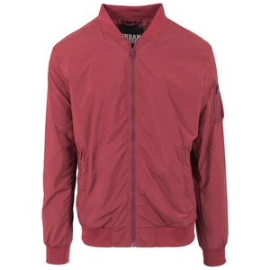 Light Bomber Jacket burgundy