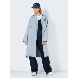 Light Blue Women's Light Denim Coat Noisy May Lili - Women