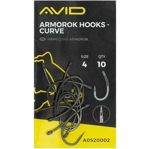 Avid carp háčiky armorok hooks curve - 8