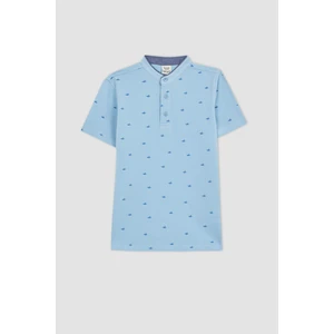 DEFACTO Boy Pique Short Sleeve Polo T-Shirt