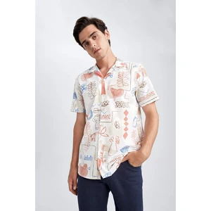 DEFACTO Regular Fit Short Sleeve Short Sleeve Shirt