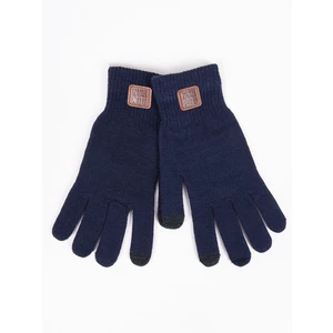 Yoclub Man's Men's Touchscreen Gloves RED-0219F-AA50-006 Navy Blue