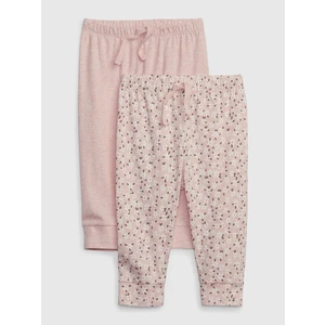 GAP Baby Sweatpants from organic cotton, 2 pcs - Girls