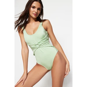 Trendyol Swimsuit - Green - Plain