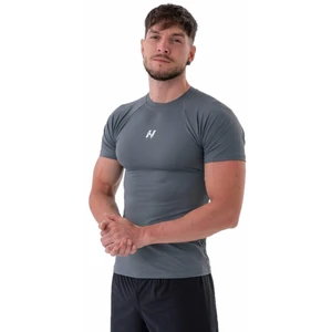 Nebbia Functional Slim-fit T-shirt Grey M Fitness koszulka