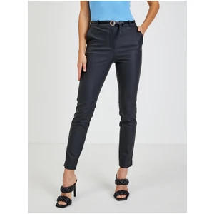 Black Women's Trousers with Strap ORSAY - Women