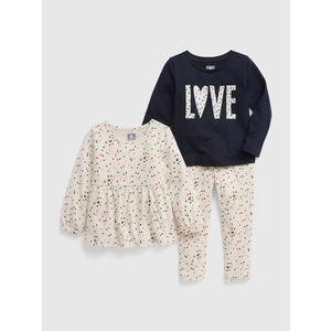 GAP Dětský set organic outfit Love - Holky