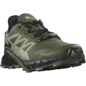 Salomon Supercross 4 EU 45 ⅓, Olive Night/Moss Gray/Black Pánské boty