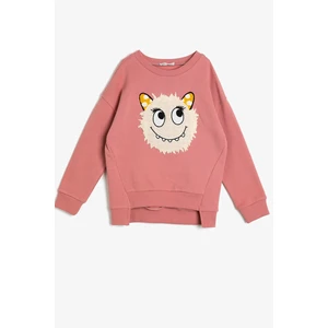 Koton Sweatshirt - Pink - Regular fit