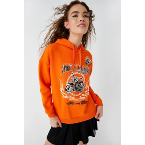 Koton Sweatshirt - Orange - Relaxed fit