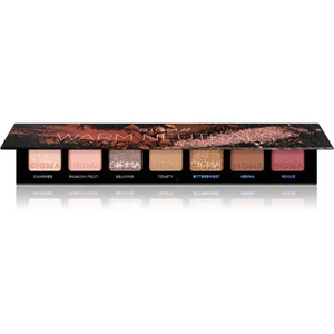 Sigma Beauty Warm Neutrals Mini Eyeshadow Palette paleta očních stínů 7,77 g