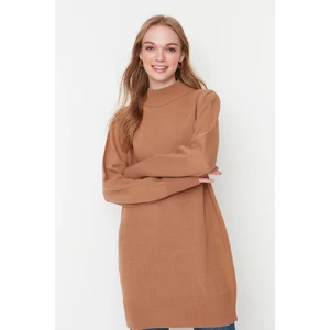 Trendyol Sweater - Brown - Regular fit