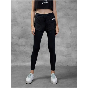 Black Women's Shorts with Leggings Diesel - Women