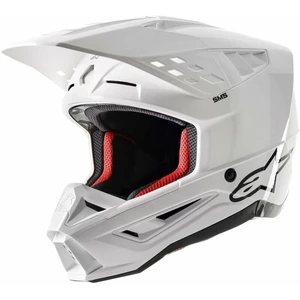 Alpinestars S-M5 Solid Helmet White Glossy S Bukósisak