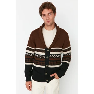 Trendyol Cardigan - Brown - Regular fit