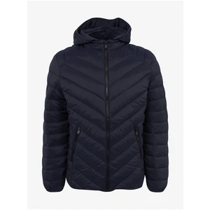 Dark Blue Men's Quilted Jacket Guess - Men