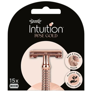 Wilkinson Sword Intuition Rose Gold Blades náhradné žiletky 15 ks