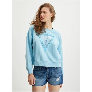 Light blue Womens Sweatshirt Guess - Women