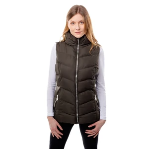 Women's quilted vest GLANO - khaki