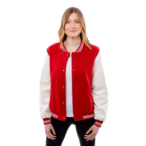 Women's Baseball Jacket GLANO - Red