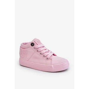 Kids Classic High Sneakers Big Star LL374003 pink