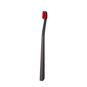 Swissdent Profi Colours Single zubní kartáček soft - medium Black & Red