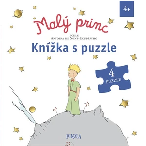 Malý princ Knížka s puzzle - Antoine de Saint-Exupéry