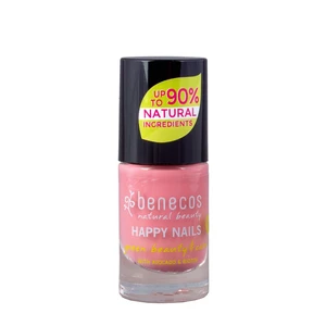 Benecos Happy Nails ošetrujúci lak na nechty odtieň Bubble Gum 5 ml