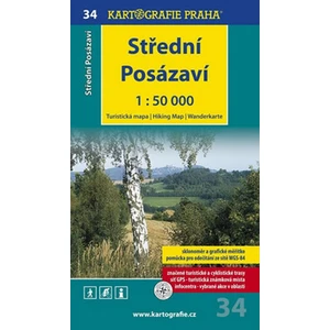 1: 50T (34)-Střední Posázaví (turistická mapa)