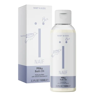 Naif Baby & Kids mliečny kúpeľový olej pre deti od narodenia 100 ml