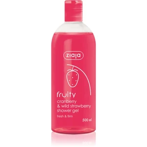 Ziaja Fruity Cranberry & Wild Strawberry hydratační sprchový gel 500 ml