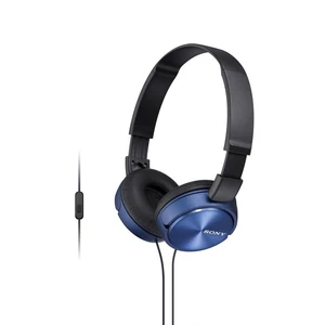 Sony MDR-ZX310AP + handsfree, blue